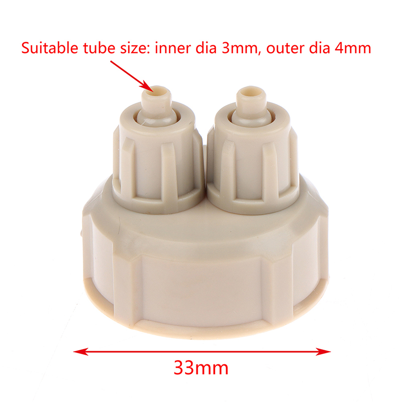 Planted Aquarium Parameters - 2Pcs Aquarium CO2 System Tube Valve