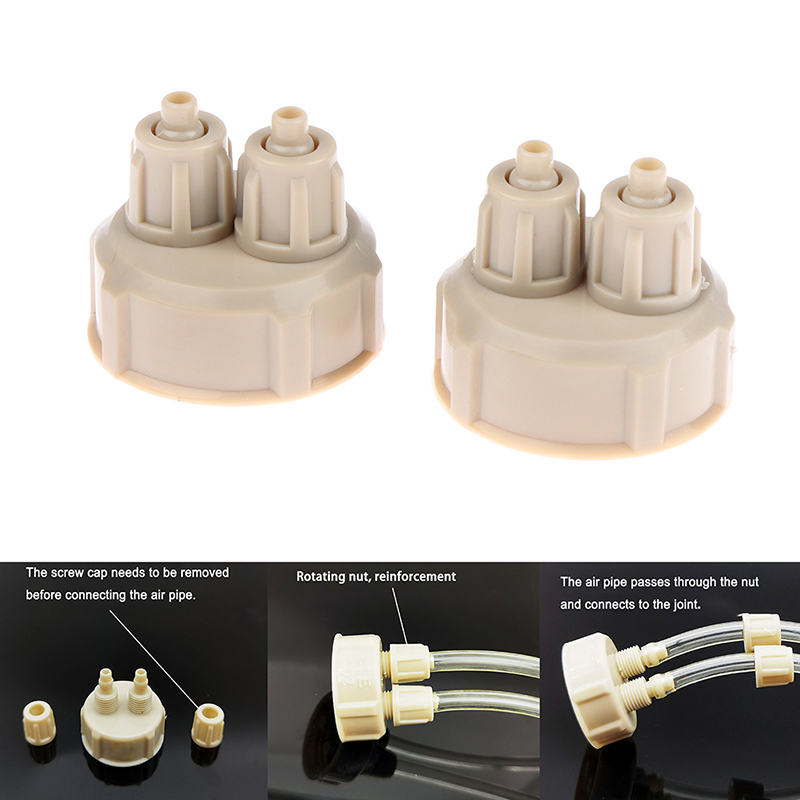 2Pcs Aquarium CO2 System Tube  - Planted Aquarium Parameters ulasan dan harga