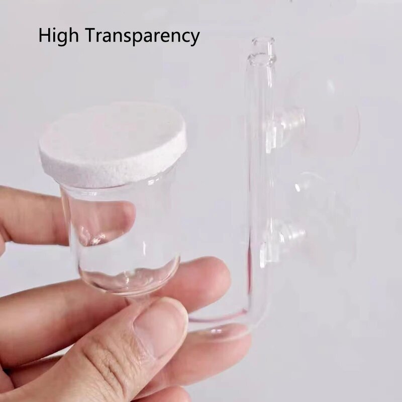 1Set Glass Air Pump Sand Stone - Aquarium Lily Pipe ulasan dan harga