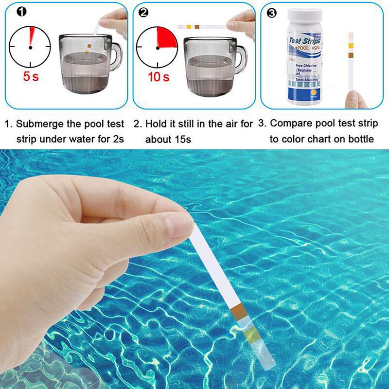 Aquarium Water Test Strips 50  - Planted Aquarium Test Kit ulasan dan harga