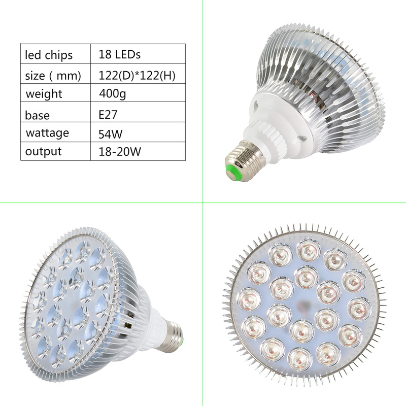 E27 LED Plant Grow Light bulb  - Aquarium Planted Seeds ulasan dan harga