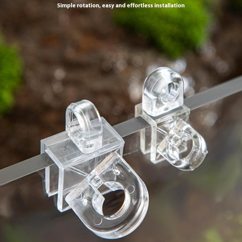 5PCS Aquarium Fixing Clip Fish - Aquarium Lily Pipe ulasan dan harga