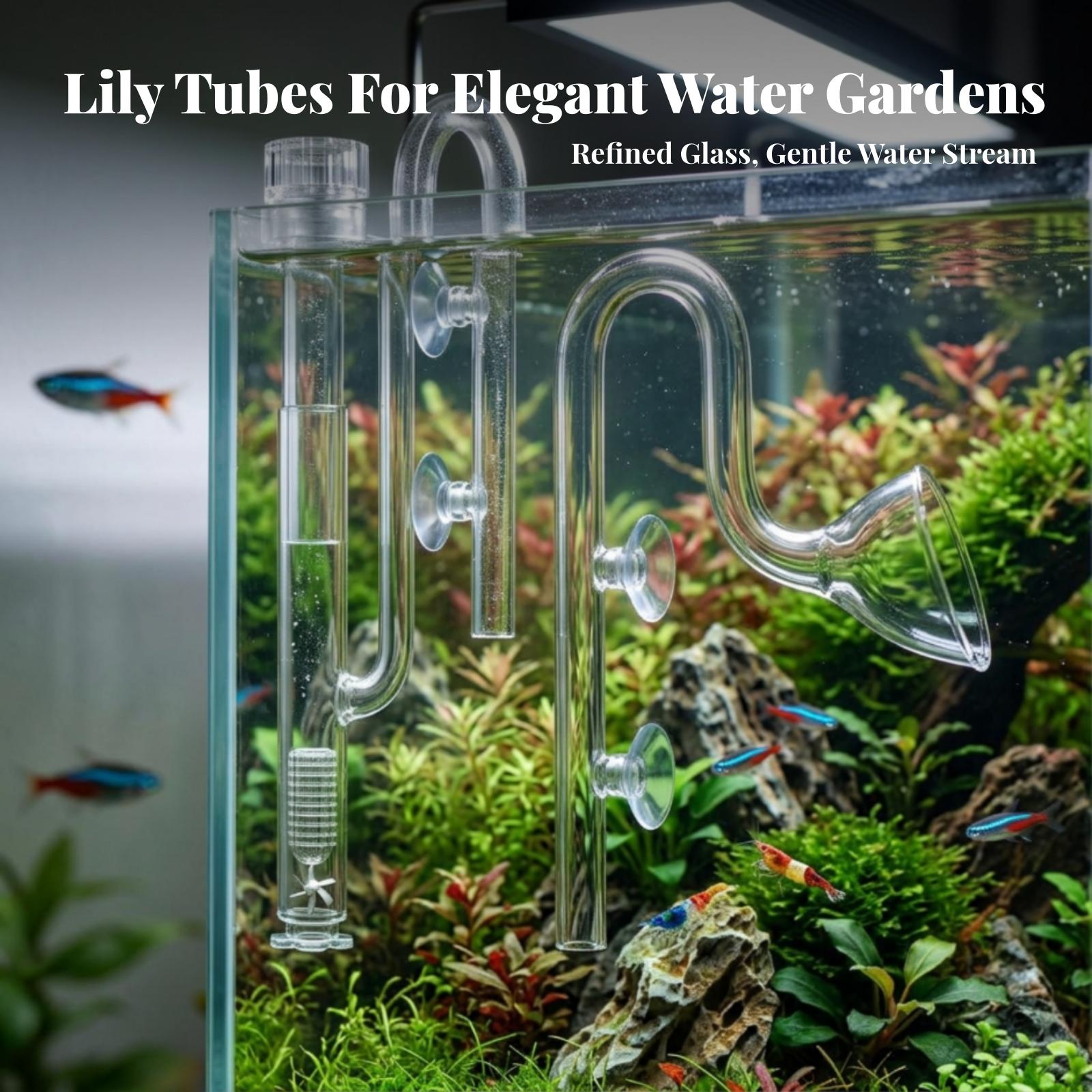 Aquarium Filter Inlet and Outl - Aquarium Lily Pipe ulasan dan harga