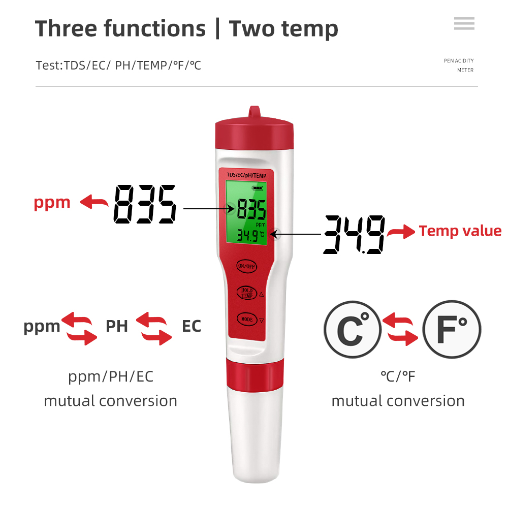 Digital Water Quality Monitor  - Planted Aquarium Test Kit ulasan dan harga