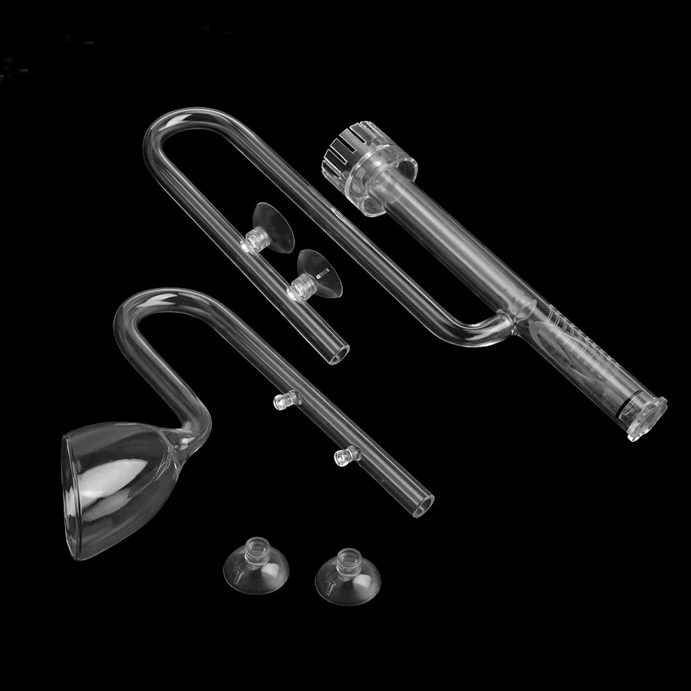 Glass Lily Pipe Skimmer Inflow - Aquarium Lily Pipe ulasan dan harga