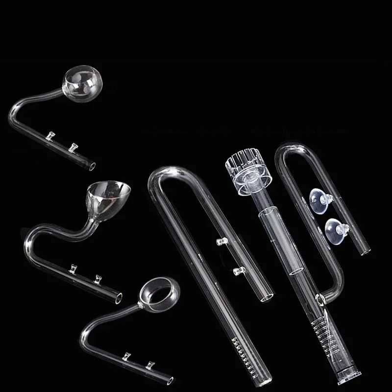 Glass Lily Pipe Skimmer Inflow - Aquarium Lily Pipe ulasan dan harga