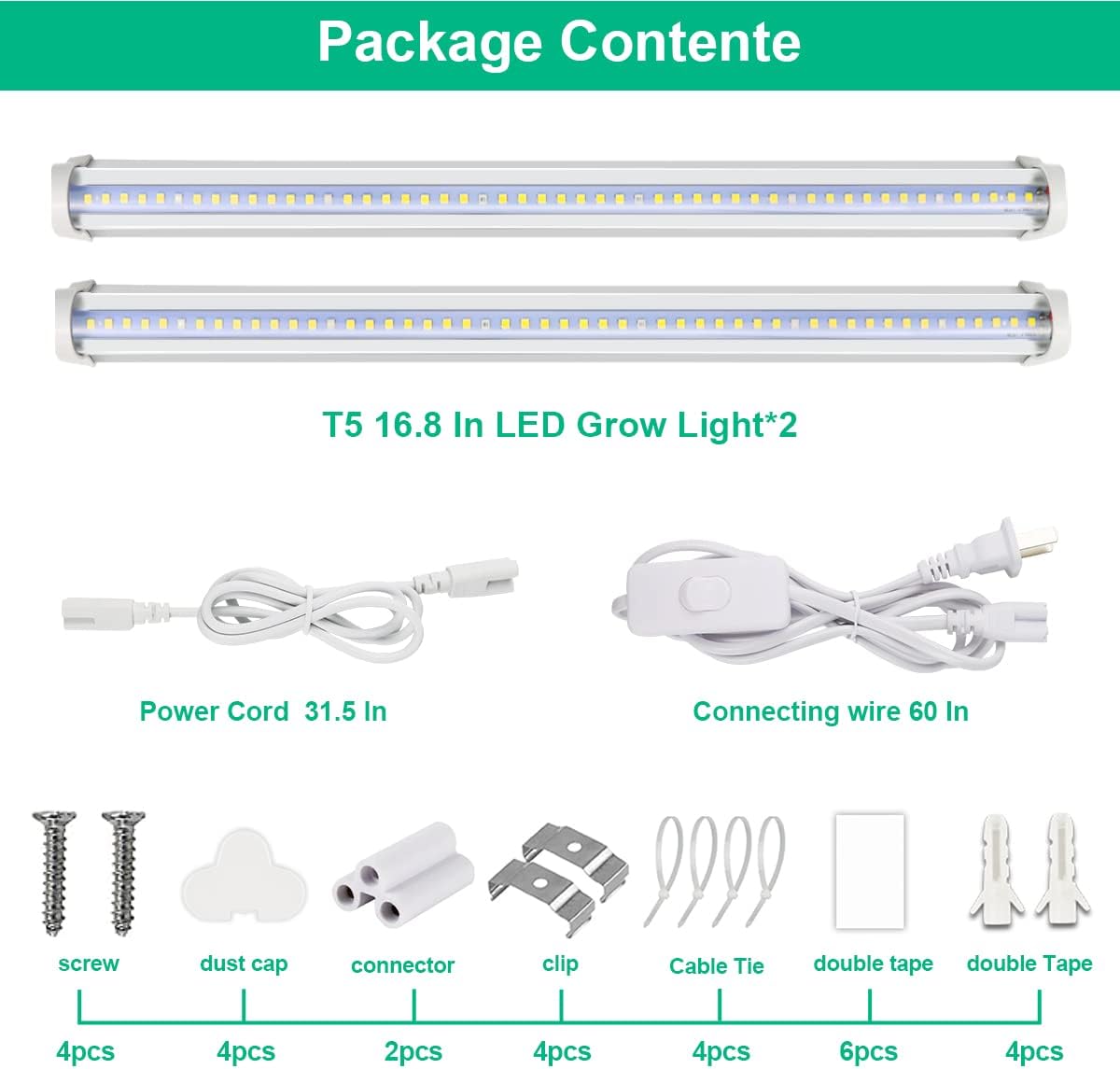 LED Grow Plant Lamp Full Spect - Aquarium Planted Seeds ulasan dan harga