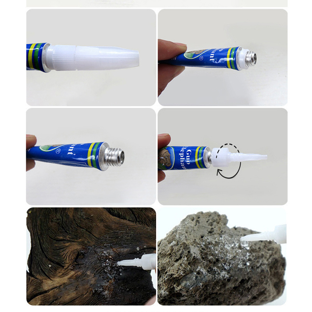 50-5Pcs Fish Tank Landscaping  - Aquarium Plant Glue ulasan dan harga