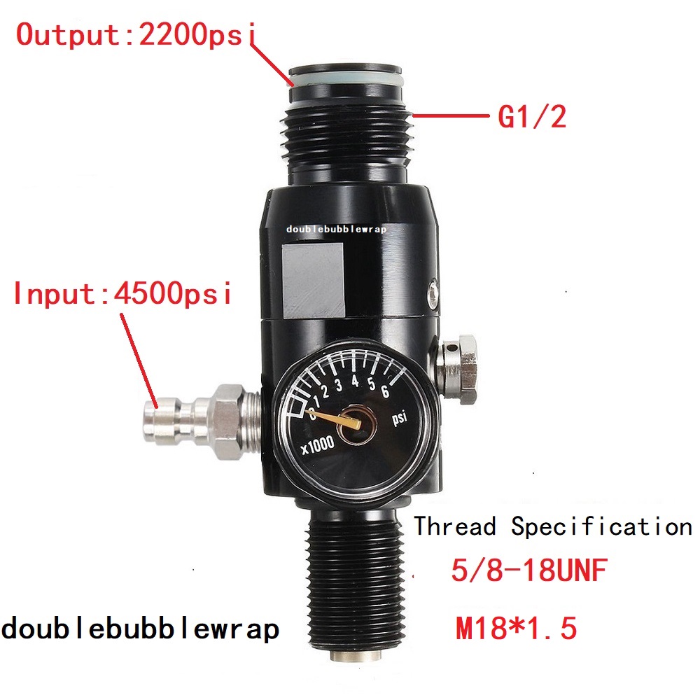 Regulator Valve 5/8-18UNF or M - Planted Aquarium Parameters ulasan dan harga