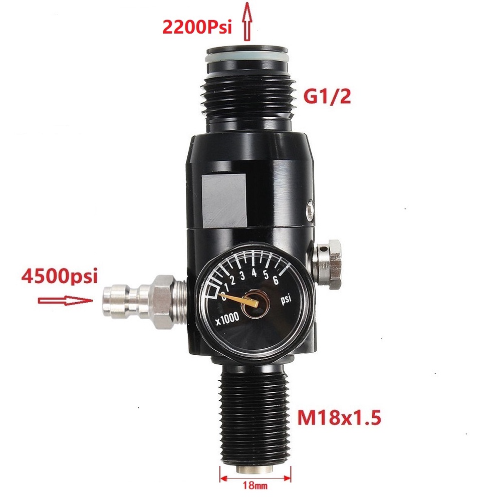 Regulator Valve 5/8-18UNF or M - Planted Aquarium Parameters ulasan dan harga