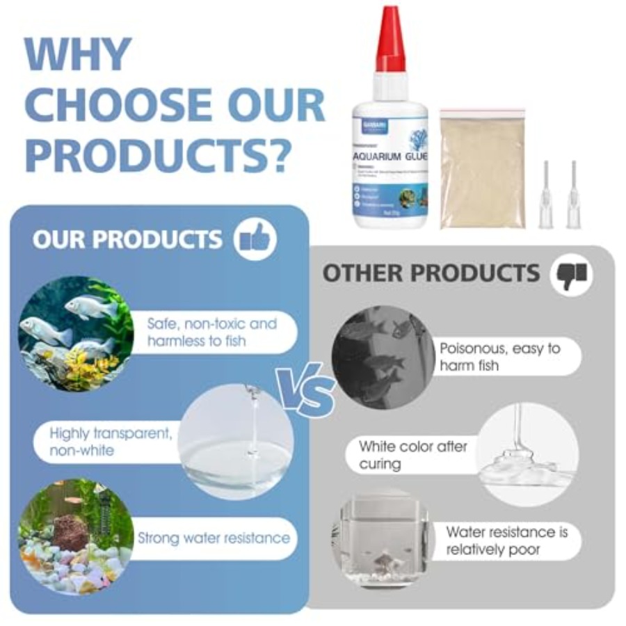 Aquarium Glue, Super Reef Glue - Aquarium Plant Glue ulasan dan harga