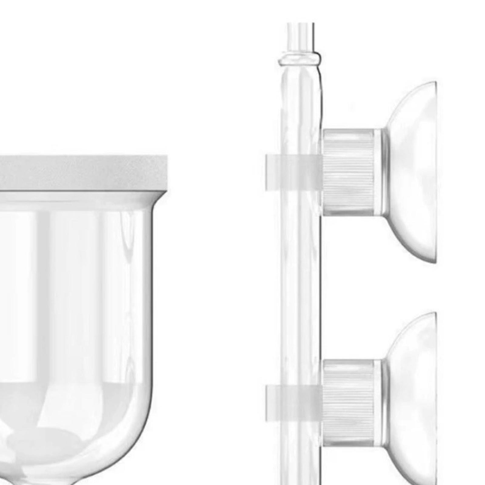 Glass CO2 Diffuser Clear with  - Planted Aquarium Co2 System ulasan dan harga