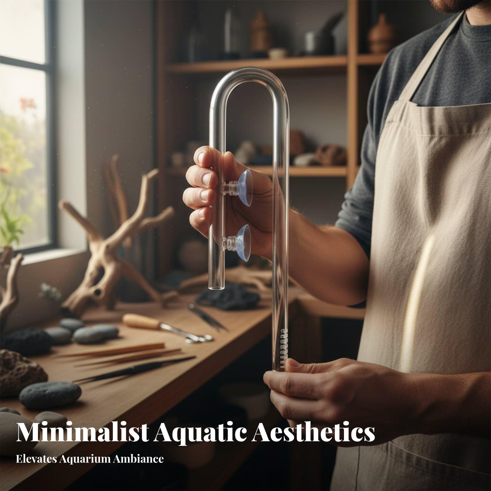 Sleek Aquatic Inflow Crystal G - Aquarium Lily Pipe ulasan dan harga