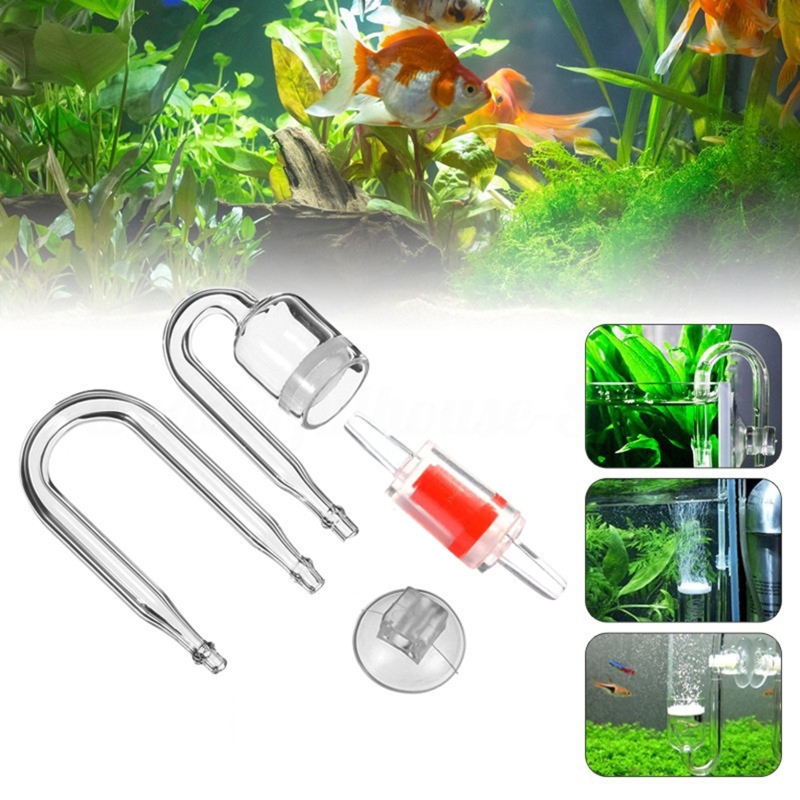 4pcs Set DIY CO2 Diffuser For  - Planted Aquarium Parameters ulasan dan harga